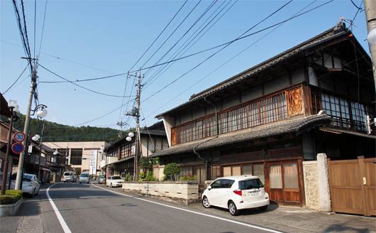 下仁田の街並み