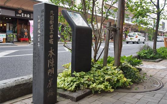 上田宿本陣跡