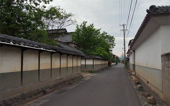 古い家並み
