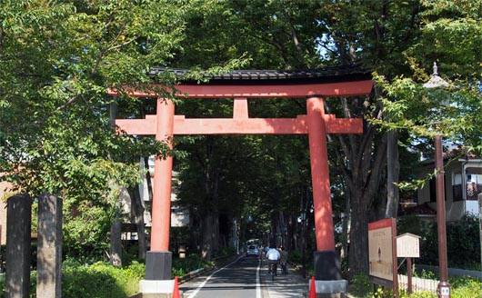 氷川神社一の鳥居