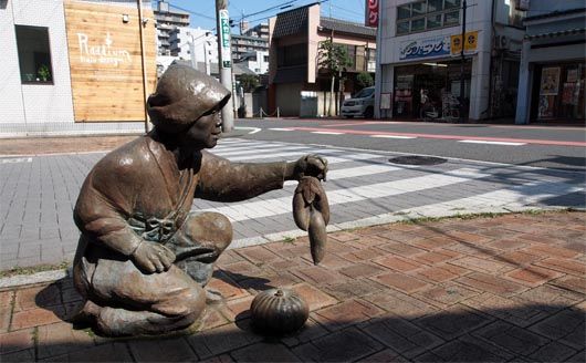 農婦の像